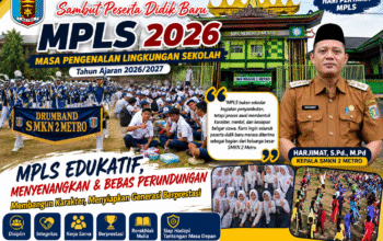 SMKN 2 Metro Sambut Peserta Didik Baru dengan Semangat MPLS 2026, Tanamkan Karakter Sejak Hari Pertama