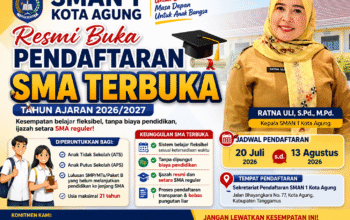 Harapan Baru dari Kota Agung: Ketika Kesempatan Bersekolah Kembali Dibuka Lewat SMA Terbuka