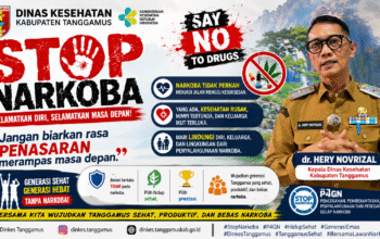 Dinkes Tanggamus Gencarkan Kampanye Anti Narkoba, dr. Hernov : Jangan Biarkan Rasa Penasaran Merampas Masa Depan