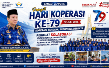Sekda Marindo Ajak Seluruh Elemen Bersatu, Pemprov Lampung Perkuat Kolaborasi pada Peringatan Hari Koperasi ke-79