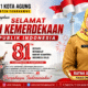 🇮🇩 SMAN 1 Kota Agung Ucapkan Selamat HUT ke-81 Kemerdekaan Republik Indonesia