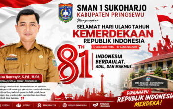 SMAN 1 Sukoharjo Pringsewu Semarakkan HUT ke-81 RI, Kobarkan Semangat Kemerdekaan di Kalangan Pelajar
