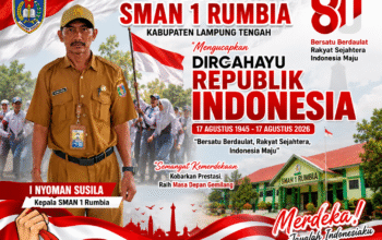 SMAN 1 Rumbia Semarakkan HUT ke-81 Kemerdekaan RI, Kobarkan Semangat Persatuan dan Nasionalisme