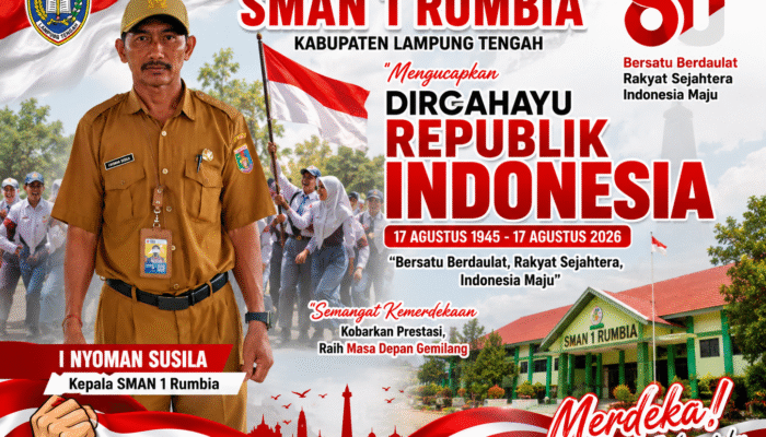 SMAN 1 Rumbia Semarakkan HUT ke-81 Kemerdekaan RI, Kobarkan Semangat Persatuan dan Nasionalisme