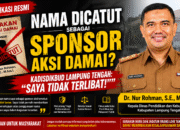 Nama Dicatut sebagai Sponsor Aksi Damai, Nur Rohman : “Saya Tidak Terlibat”