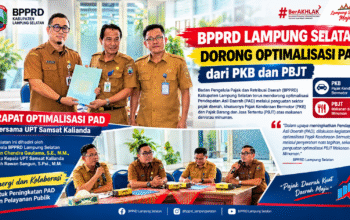 Kolaborasi BPPRD Lampung Selatan – UPT Samsat Kalianda Dorong Optimalisasi PAD dari PKB dan PBJT