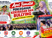 SMKN 8 Bandar Lampung Gelar Apel Tematik Cegah Kekerasan dan Bullying